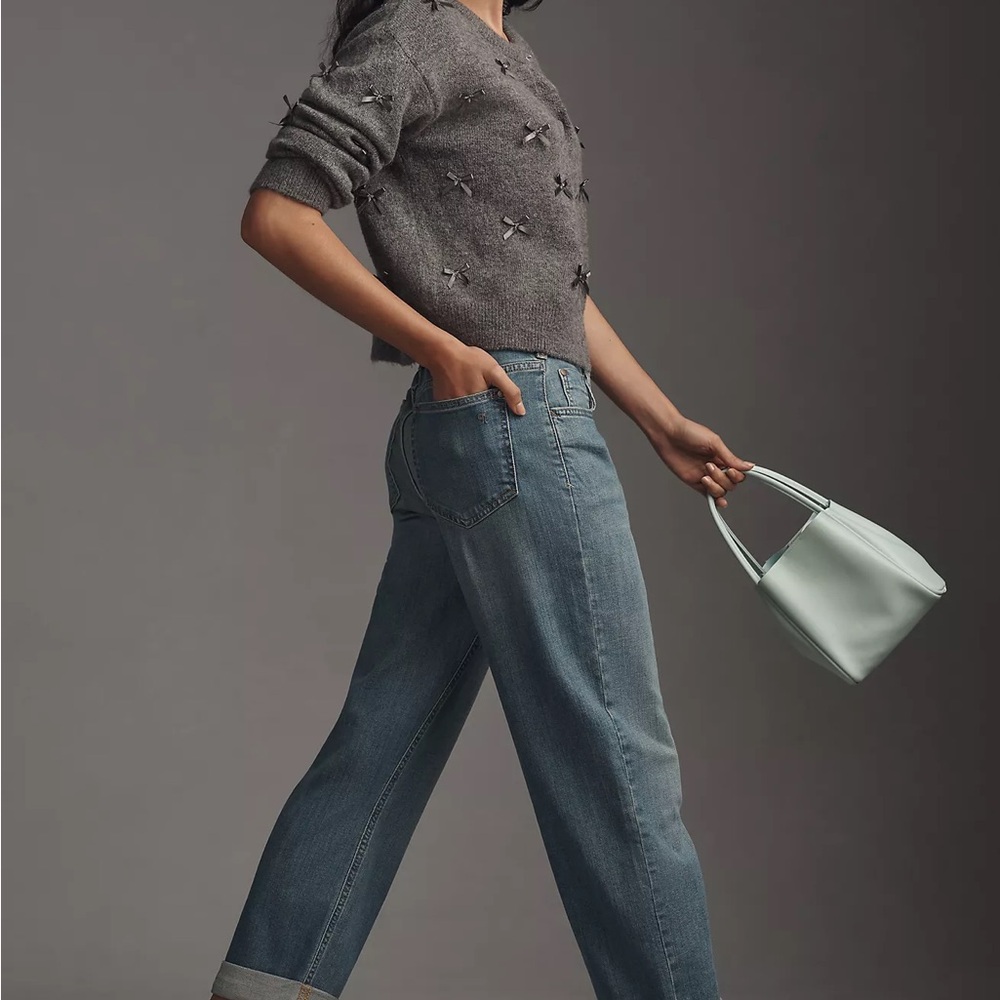 Anthropologie Pilcro Classic Blue Women's Jeans Boyfriend cut